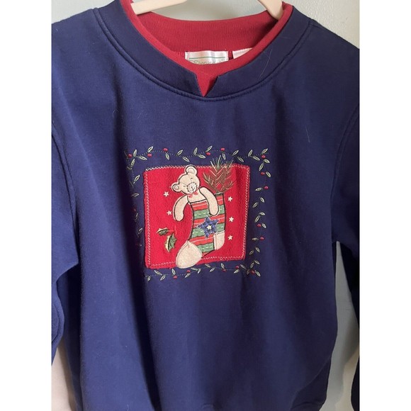 Vintage Top Shenanigans Christmas Sweatshirt Size Small - Picture 2 of 3